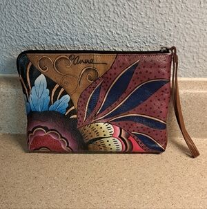 Leather Wristlet